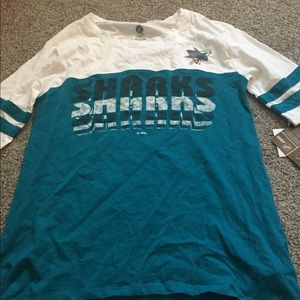 Brand new Sj sharks shirt